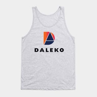 Daleko logo - dark vertical Tank Top